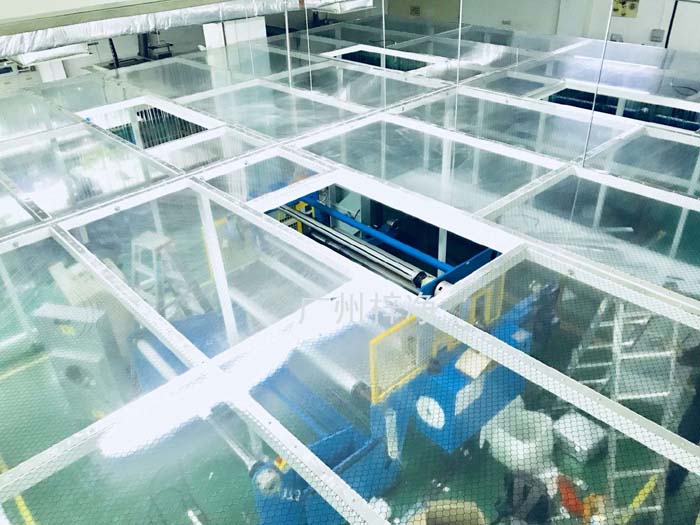 十萬(wàn)級(jí)潔凈棚頂部布局 十萬(wàn)級(jí)潔凈棚頂部布局